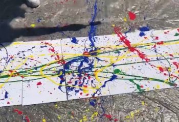 action painting